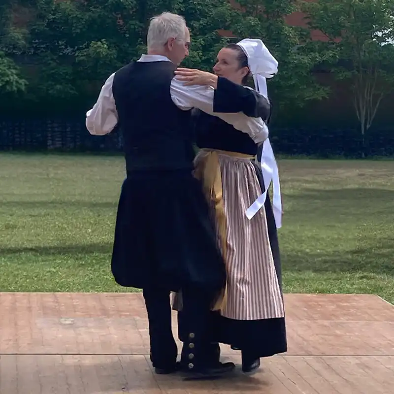 Patrice et Michèle danse